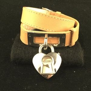 Moschino Heart Wrap Bracelet Watch